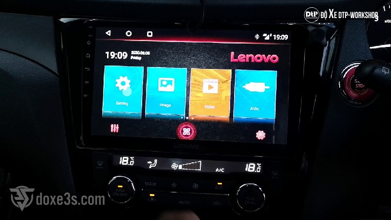Màn hình ô tô lenovo
