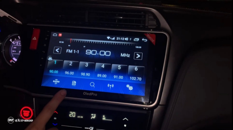 Màn hình Oled Honda City