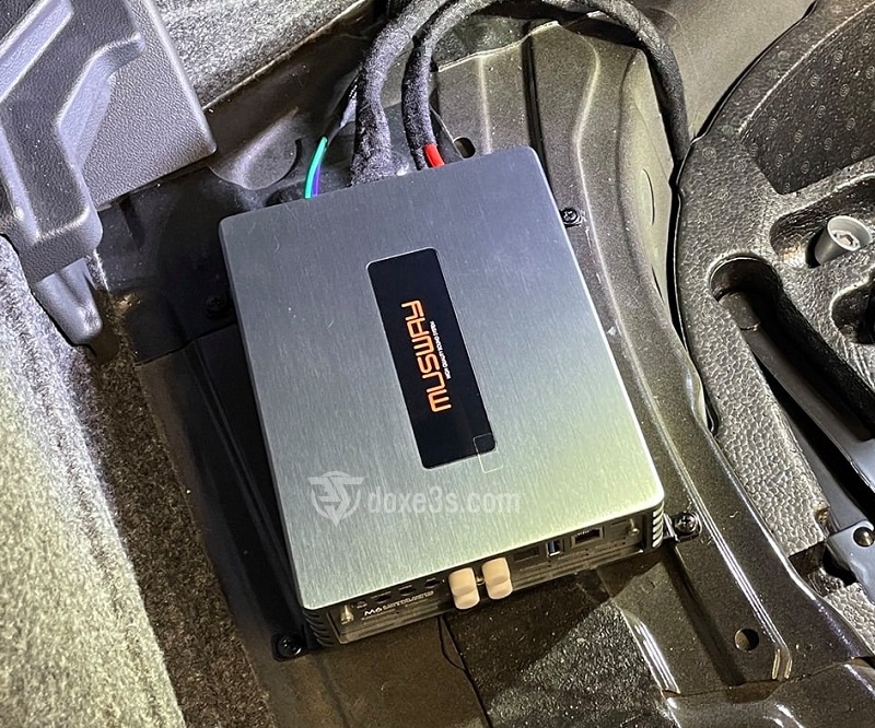 Amply ô tô DSP Musway M6 | 6 chanel / 70 Watts
