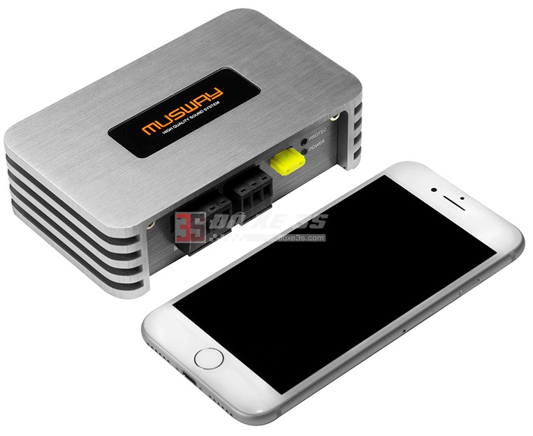 Amply ô tô mini chuyên đánh SUB hơi – Amply Musway P2