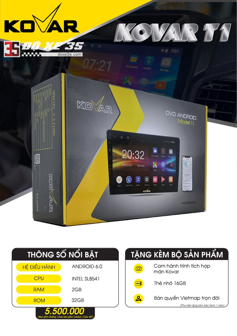 Màn hình Zestech Kovar T1