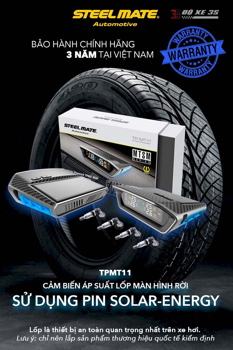 CẢM BIẾN ÁP SUẤT LỐP STEELMATE TP-MT11