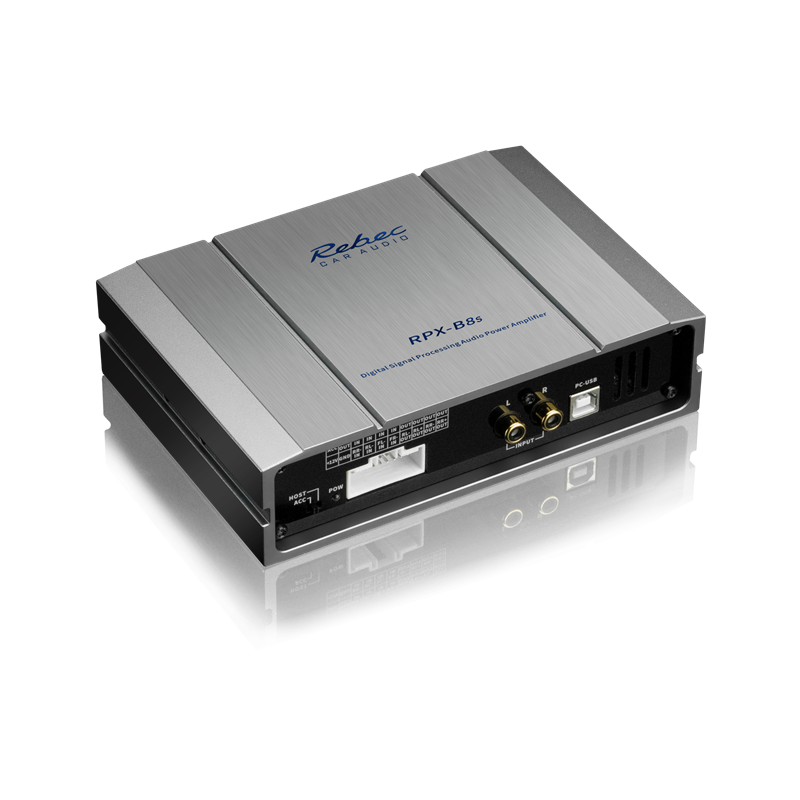 Amply DSP Rebec RPX B8S | 4 chanel*68 Watts – Class AB