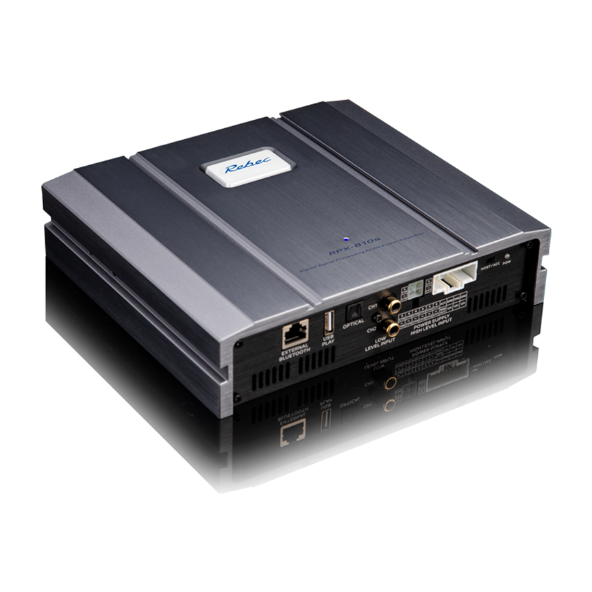 Amply DSP Rebec B10S – 10Ch DSP – 8Ch x 75W Peak Class AB
