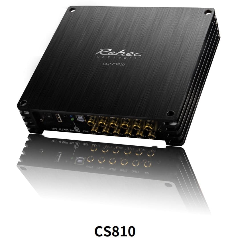 Amply DSP Rebec CS810 – 8CHx50W Class D | 10CH DSP