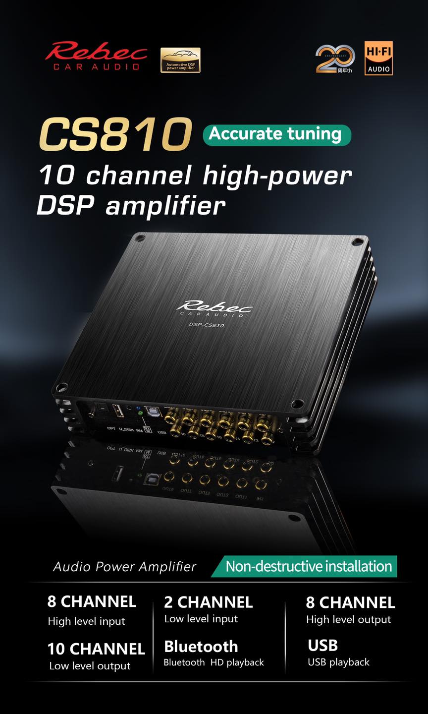 Thông số kỹ thuật cơ bản mẫu amply DSP chất lượng - giá rẻ nhà Rebec