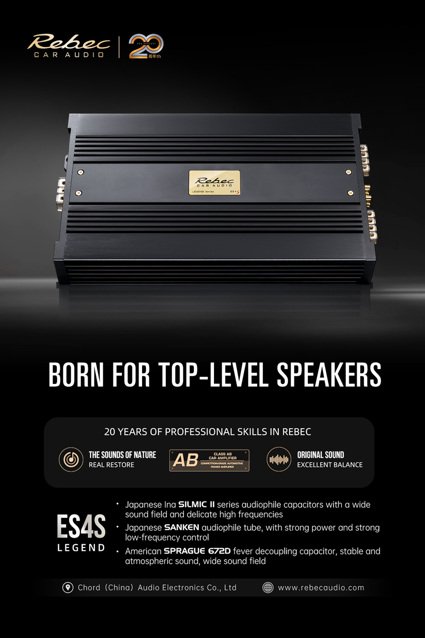 Rebec ES2 & Rebec ES4 - Cặp đôi amplifier hiend nhà Rebec