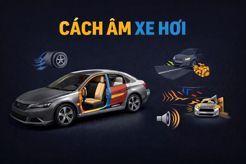 Ảnh hưởng của cách âm xe hơi đến dải mid và bass như nào