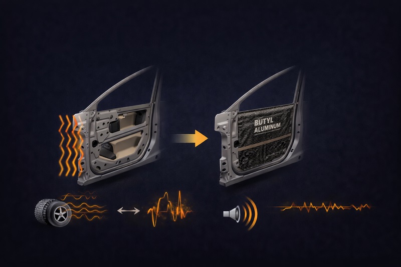 Ảnh hưởng của cách âm xe hơi đến dải bass