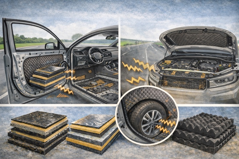 Cách âm - giảm tiếng ồn từ bên ngoài vào cabin